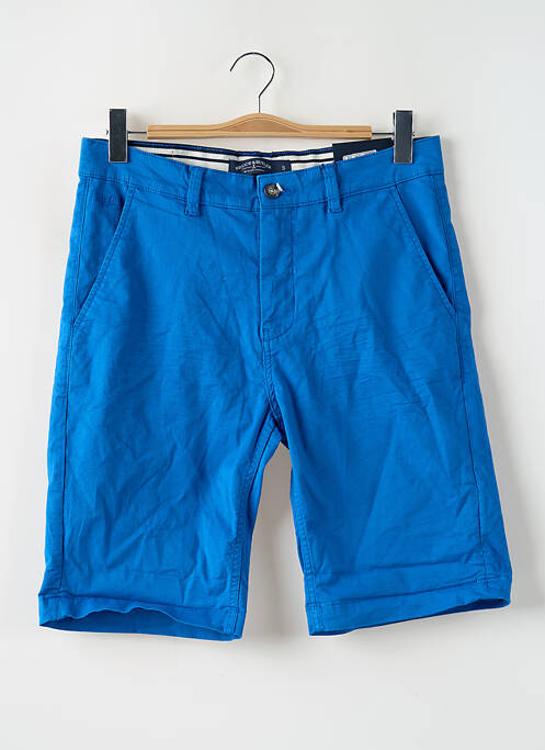 Short bleu BRUCE & BUTLER  pour homme