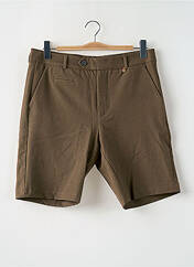 Short marron LE FABULEUX MARCEL DE BRUXELLES pour homme seconde vue