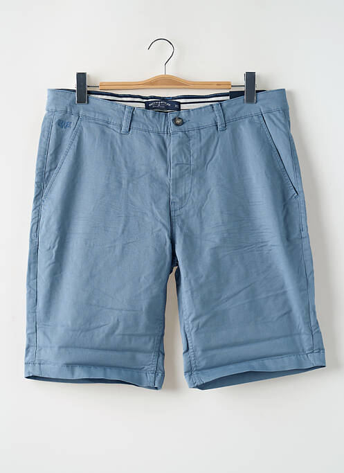 Short bleu BRUCE & BUTLER  pour homme