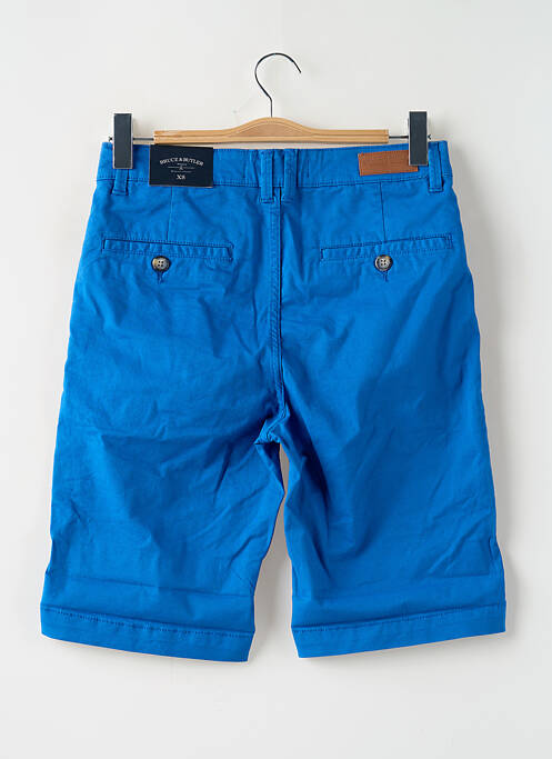 Short bleu BRUCE & BUTLER  pour homme