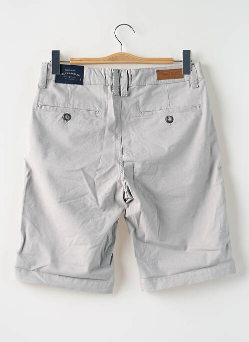 Short gris BRUCE & BUTLER  pour homme