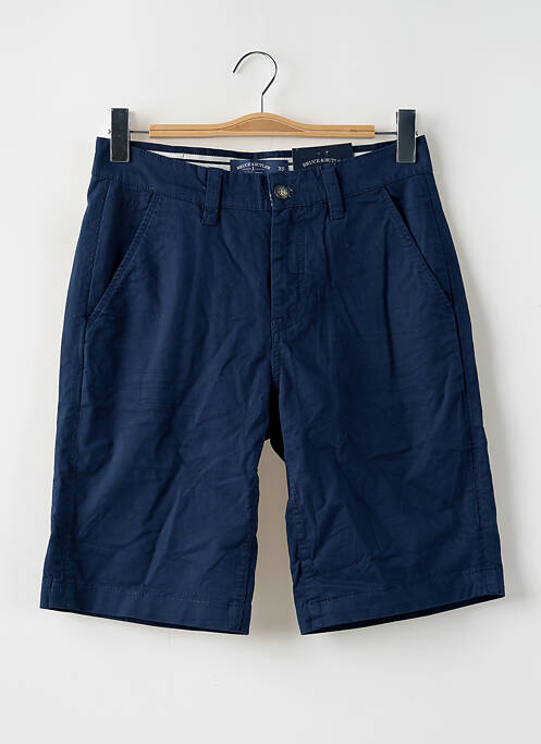 Short bleu BRUCE & BUTLER  pour homme