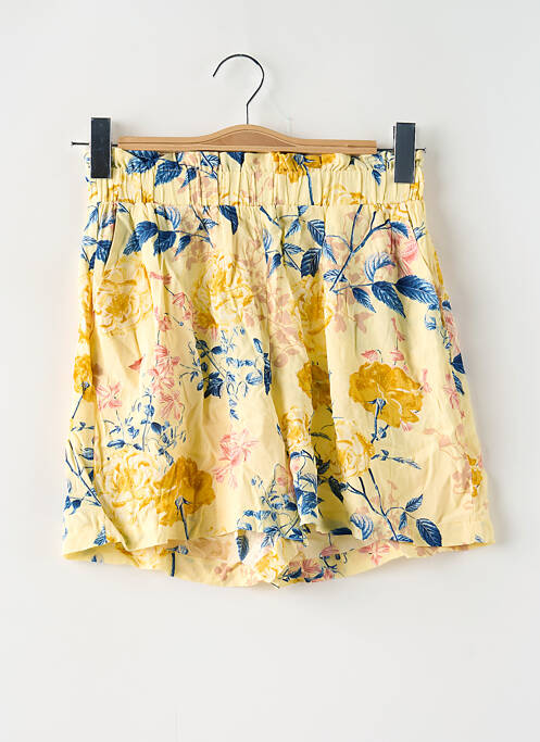 Short jaune ONLY pour femme