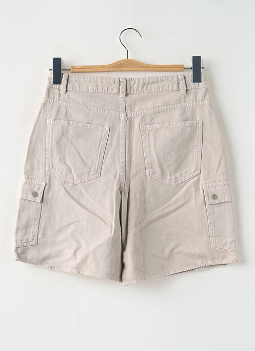 Short beige NOISY MAY pour femme