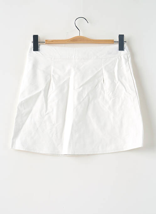 Jupe courte beige OGL pour femme