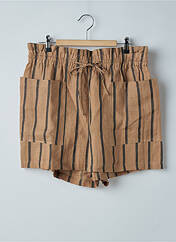 Short marron MANGO pour femme seconde vue