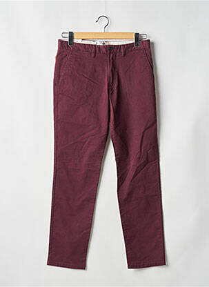 Pantalon chino rouge JACK & JONES homme