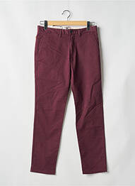 Pantalon chino rouge JACK & JONES homme