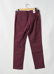 Pantalon chino rouge JACK & JONES pour homme seconde vue