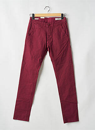 Pantalon chino rouge JACK & JONES homme