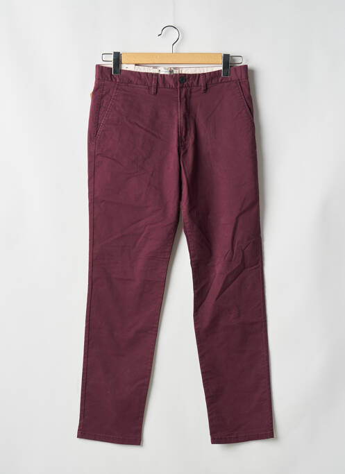 Pantalon chino rouge JACK & JONES pour homme