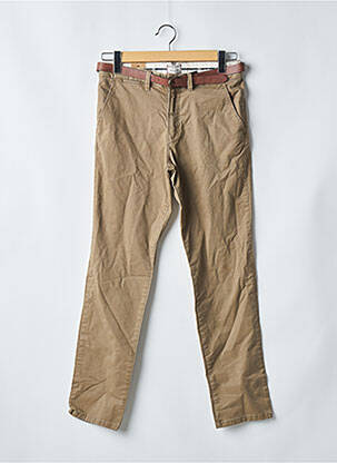 Pantalon chino beige JACK & JONES pour homme