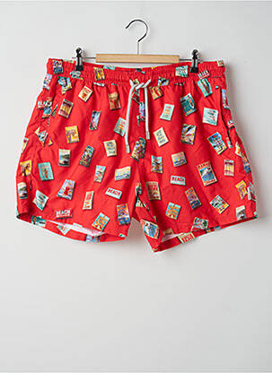Short rouge BRUCE & BUTLER  homme