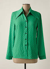 Blouse vert OGL pour femme seconde vue