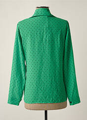 Blouse vert OGL pour femme seconde vue