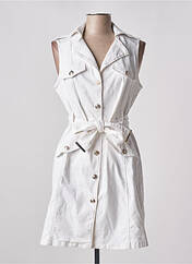 Robe mi-longue blanc MORGAN pour femme seconde vue