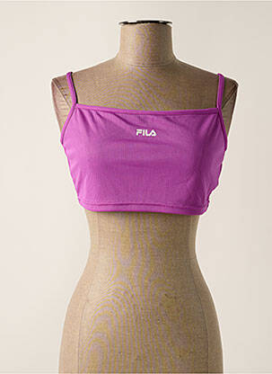 T-shirt violet FILA femme