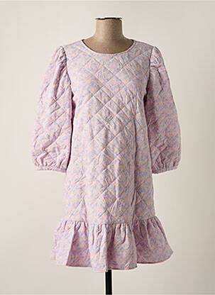 Robe mi-longue rose JACQUELINE DE YONG femme