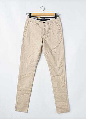Pantalon chino beige JACK & JONES homme