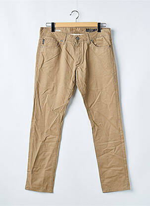 Jeans coupe slim beige JACK & JONES homme