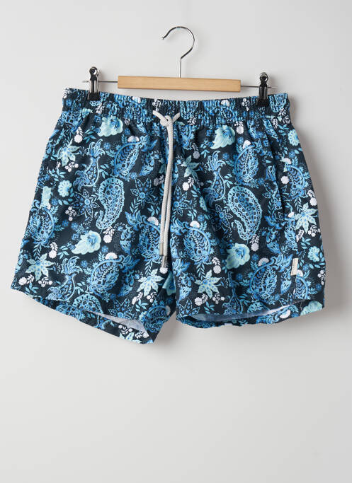 Short bleu BRUCE & BUTLER  pour homme