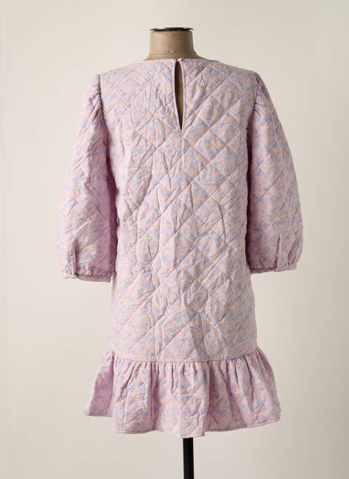 Robe mi-longue rose JACQUELINE DE YONG pour femme