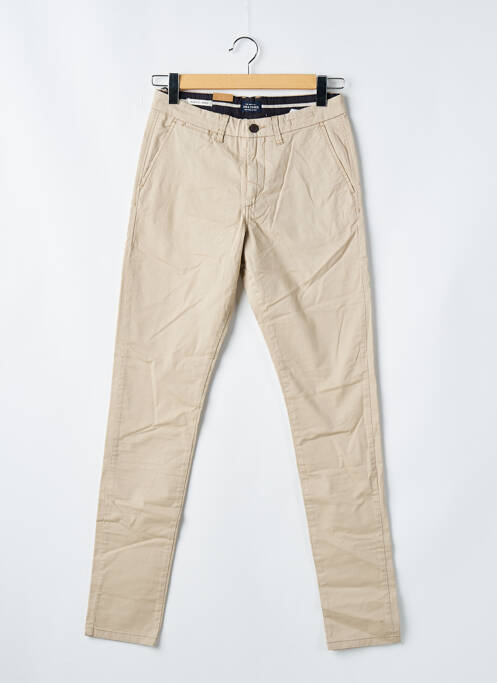 Pantalon chino beige JACK & JONES pour homme