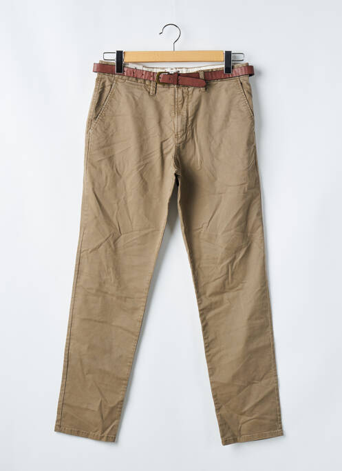 Pantalon chino marron JACK & JONES pour homme