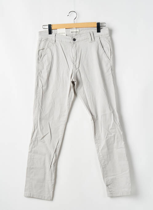 Pantalon chino gris SHINE pour homme