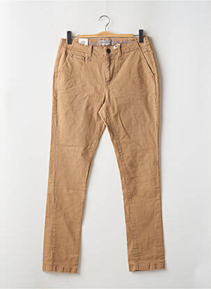 Pantalon chino marron PETROL INDUSTRIES homme