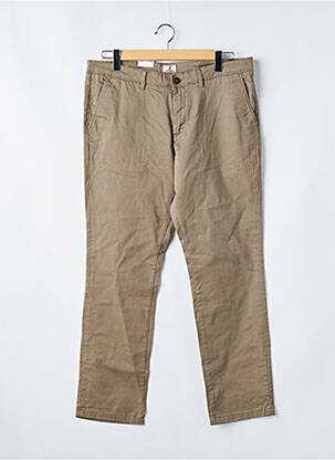 Pantalon chino marron JACK & JONES pour homme