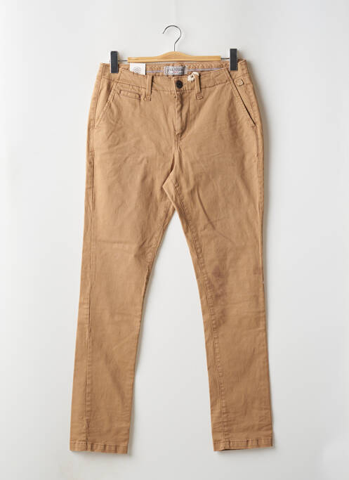 Pantalon chino marron PETROL INDUSTRIES pour homme