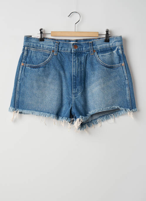 Short bleu WRANGLER pour femme