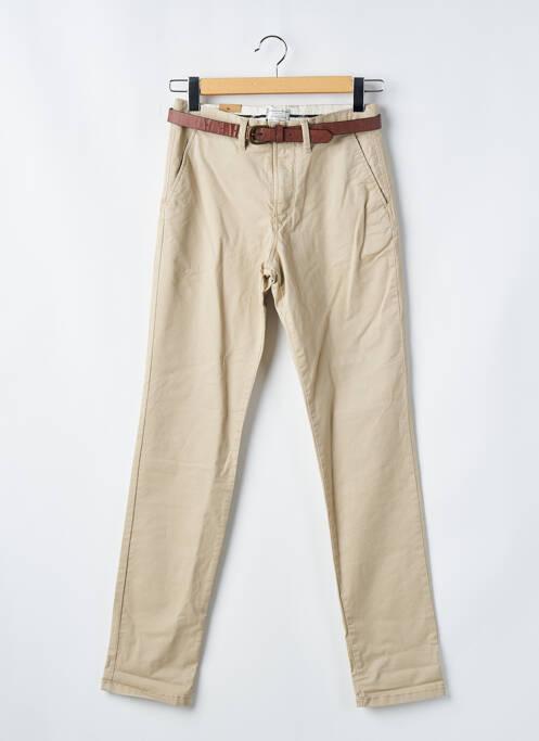 Pantalon chino beige JACK & JONES pour homme