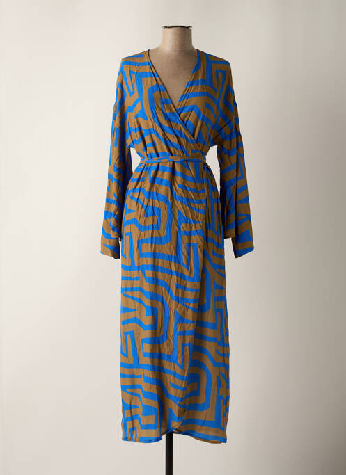 Robe mi-longue bleu YOUNG DESIGNERS pour femme