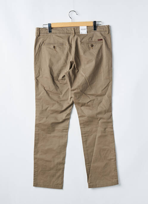Pantalon chino marron JACK & JONES pour homme
