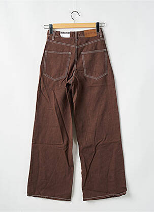Jeans coupe large marron NEON & NYLON femme