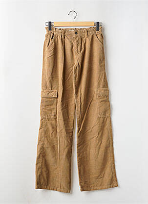 Pantalon cargo marron SUBDUED femme