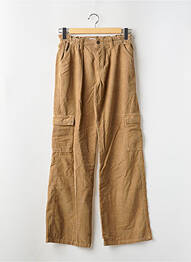 Pantalon cargo marron SUBDUED femme