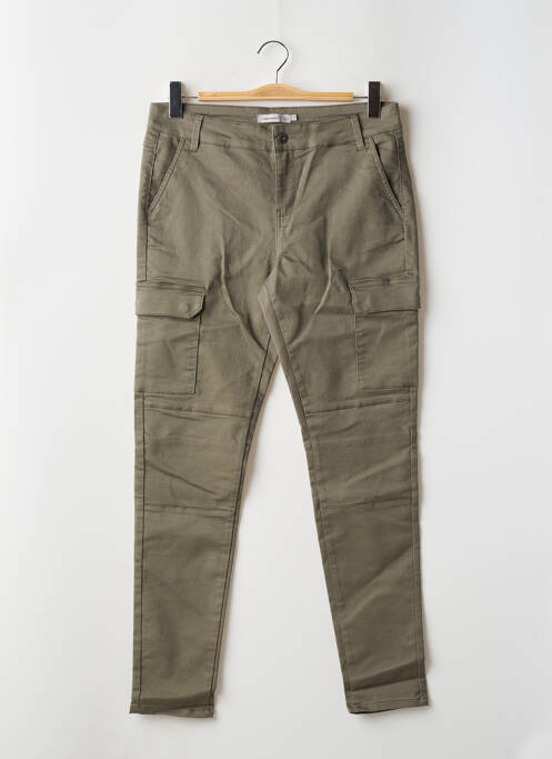 Pantalon chino vert VERO MODA pour femme