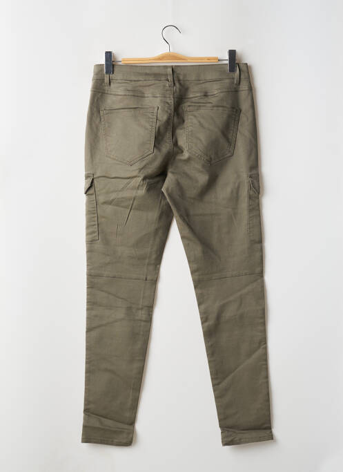 Pantalon chino vert VERO MODA pour femme