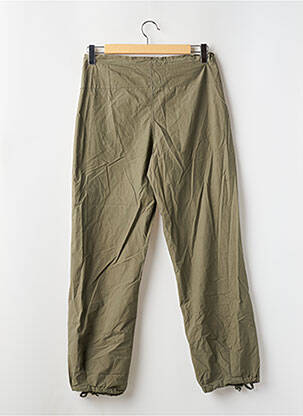 Pantalon droit vert SUBDUED femme