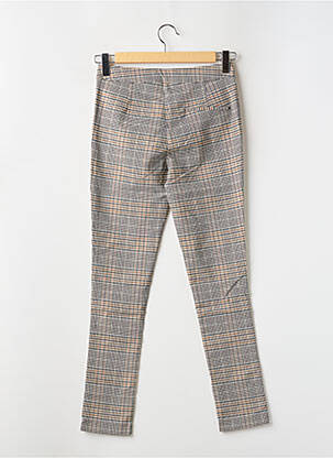 Pantalon chino marron HAILYS femme