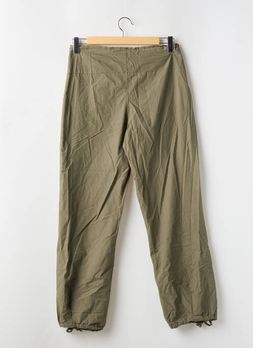 Pantalon droit vert SUBDUED pour femme