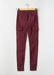 Pantalon cargo rouge PIECES pour femme seconde vue