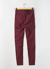 Pantalon cargo rouge PIECES pour femme seconde vue