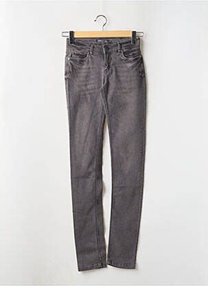 Jeans coupe slim gris ONLY femme