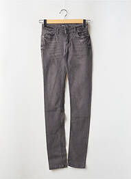 Jeans coupe slim gris ONLY femme