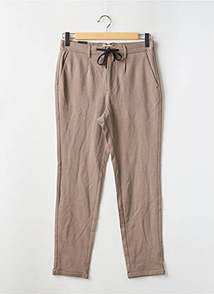 Pantalon chino marron JACK & JONES homme