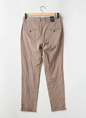 Pantalon chino marron JACK & JONES pour homme seconde vue